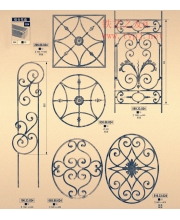 Iron art flower pots