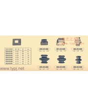 Wrought iron perforated parts